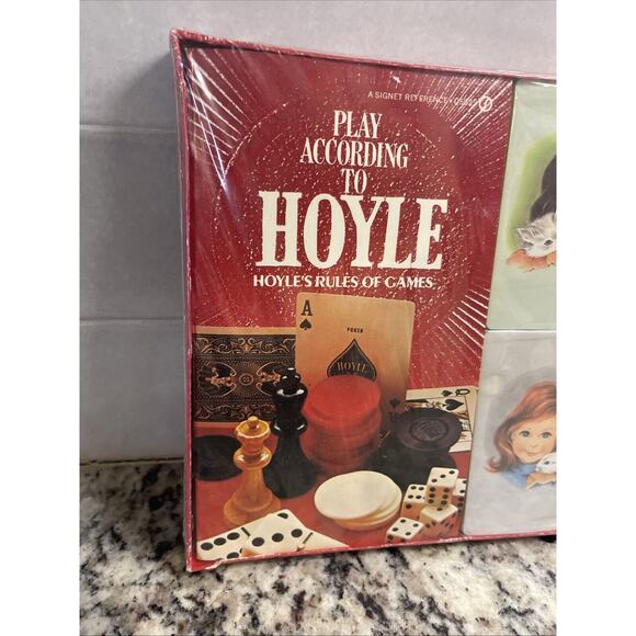 Vintage In Package Hoyle Card Playing Game Rule Book & 2 pkgs Deck Of Cards - Picture 4 of 5